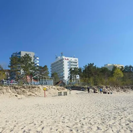 Apartament Z Panoramicznym Widokiem Na Morze Blisko Plazy I Centrum Pl Eng De Miedzyzdroje Exterior photo
